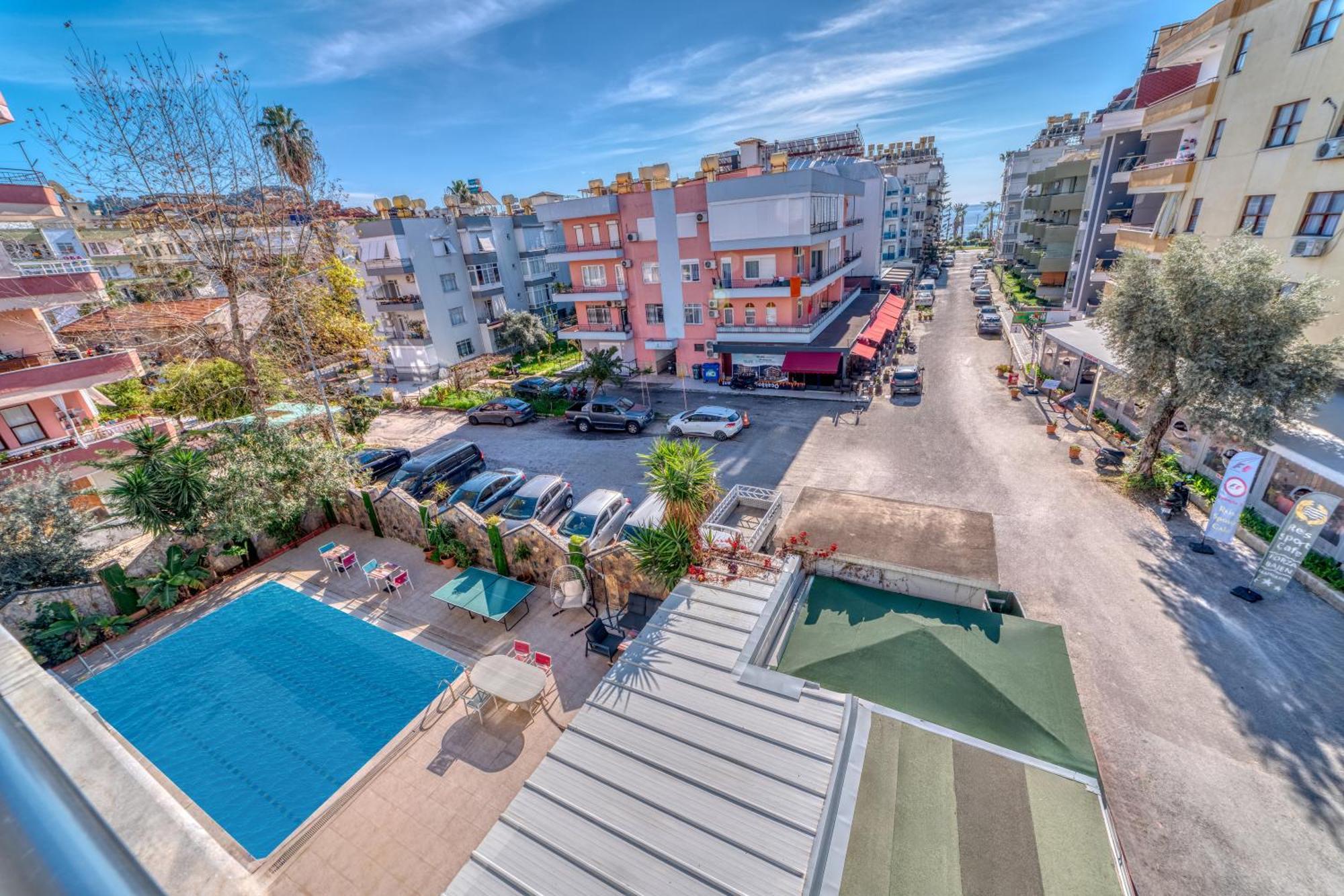 Kleopatra Icaria Hotel apartamentowy Alanya